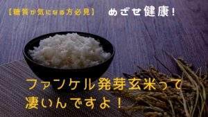ファンケル発芽玄米
